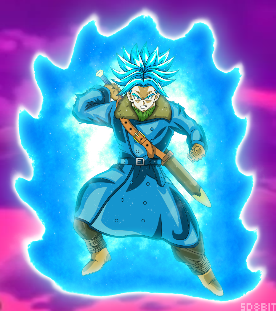 Trunks #3 (SSJ Rage) by eduardoalopez on DeviantArt