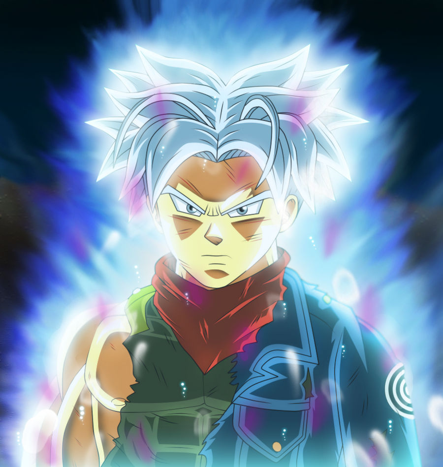 Future Trunks Ultra Instinct - Mastered by SD8bit on DeviantArt