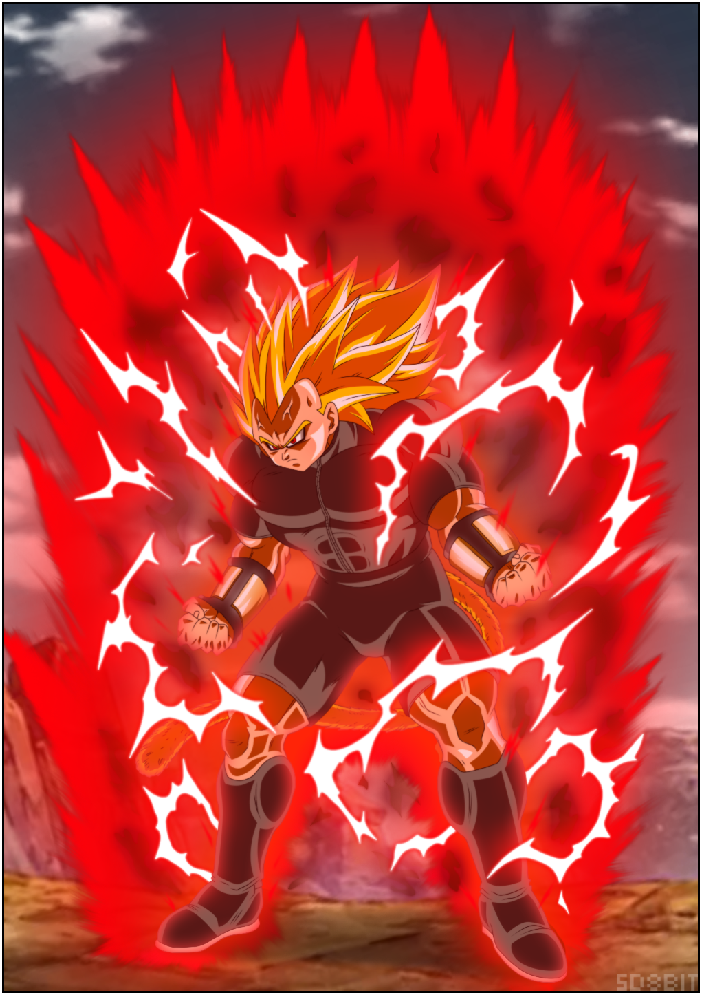 Dragon Ball New Age Rigor ~ True Super Saiyan By Sd8bit On Deviantart 