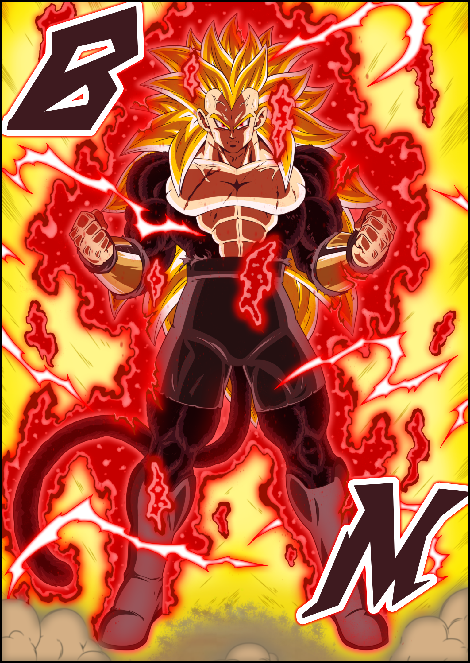 Dragon Ball New Age Chapter 8 - Rigor Transforms by SD8bit on DeviantArt