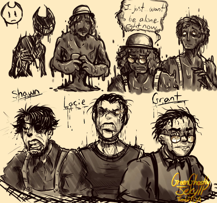 Batim Ink Ouddle Batim Doodles 18 by GreenGhostlyJekyll on DeviantArt