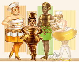 Four ladies