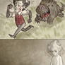 scared and sad