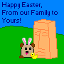 Happy Easter Pixel and family