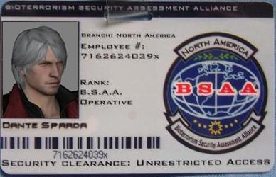 Dante BSAA ID