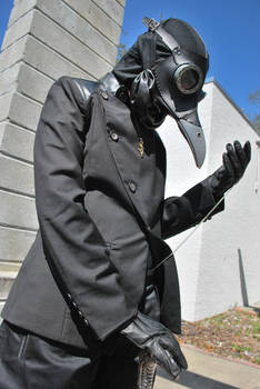 Black Plague doctor