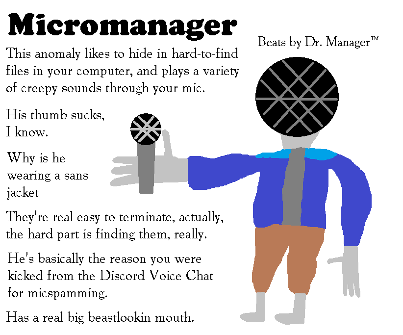 Micro Manager Micro Manager by ManDudeGuyMakesArt on DeviantArt