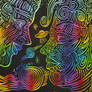 Drawing on Scratchboard Made By Hand in June 2026