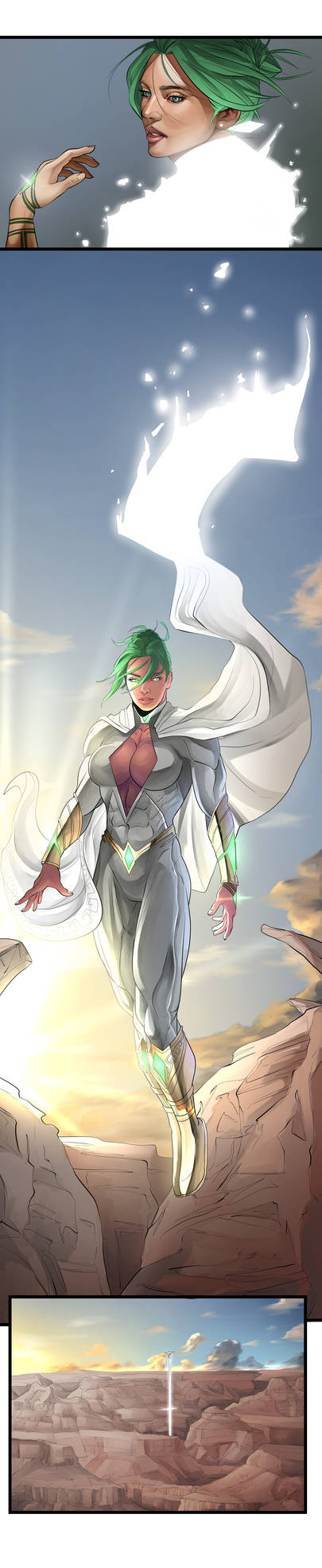 Athena Webtoon testing. by AthenaARTMinerva on DeviantArt