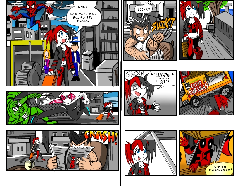 Harley Pool Harley Pool Comic Page 5 and 6 by Denzionbro on DeviantArt
