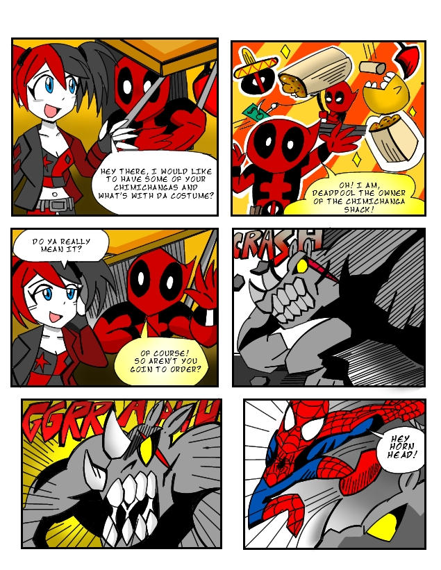 Harley Pool Harley Pool comic Page 7 by Denzionbro on DeviantArt