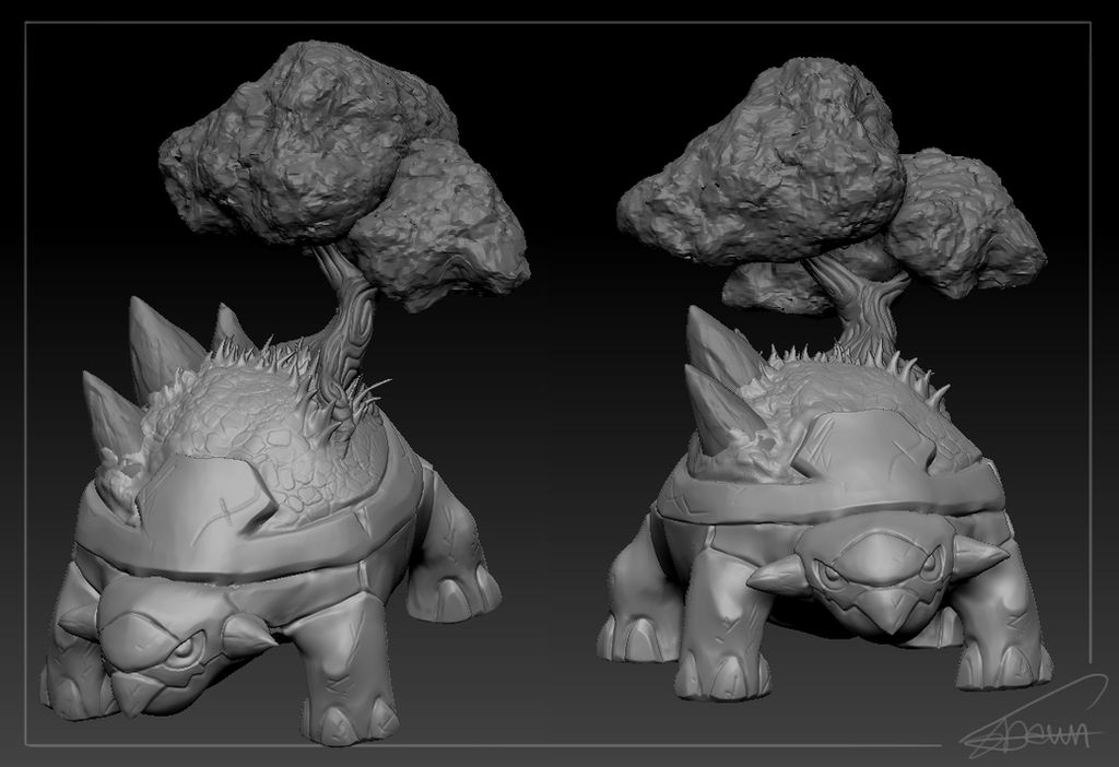 Torterra Rework Torterra by ShawnnL on DeviantArt