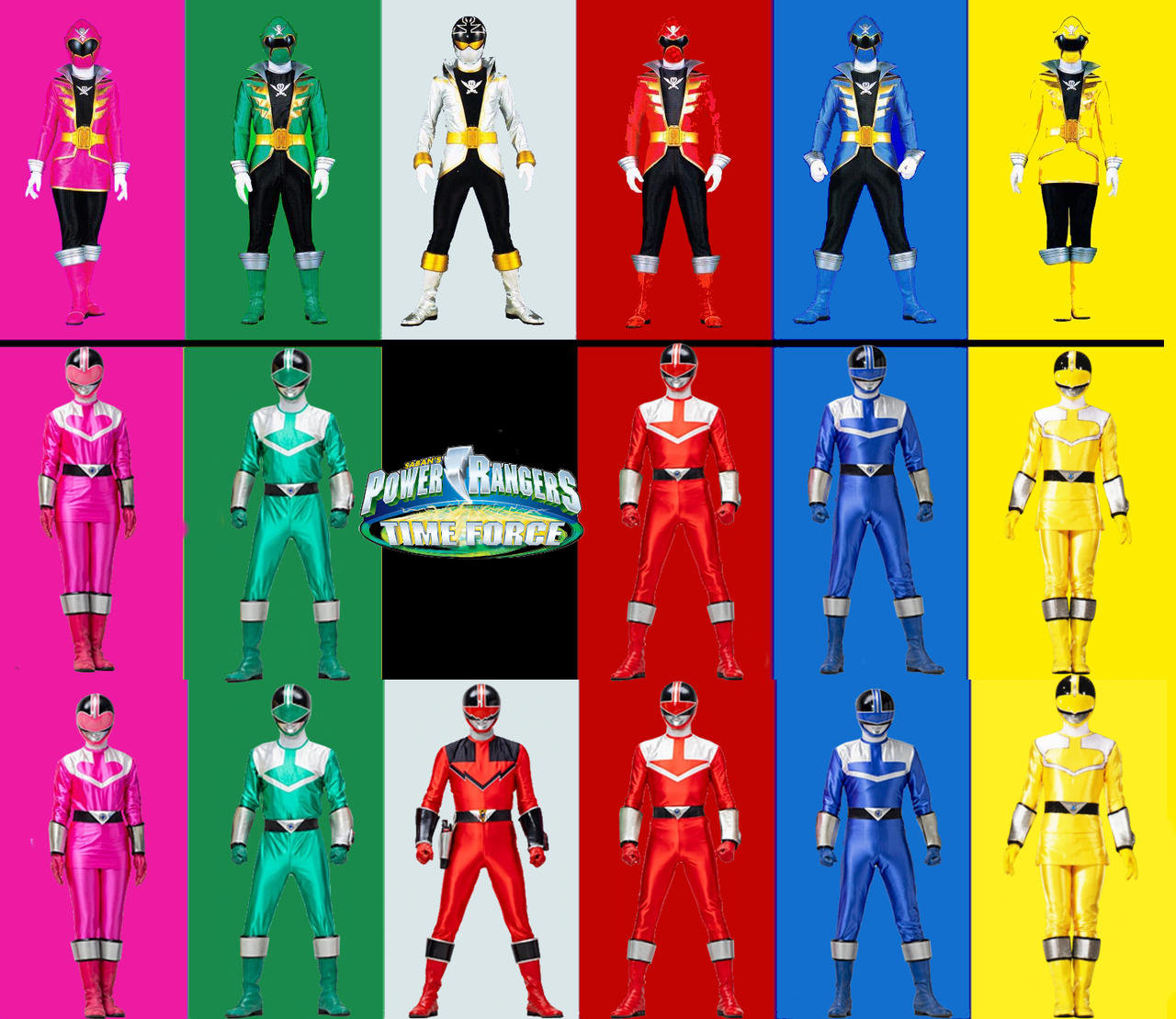 Time Force Cast Legendary Ranger Legendary Ranger Mode - Time Force by killerfrost9 on DeviantArt