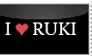 I Love RUKI Stamp