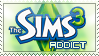 The Sims 3 Addict Stamp