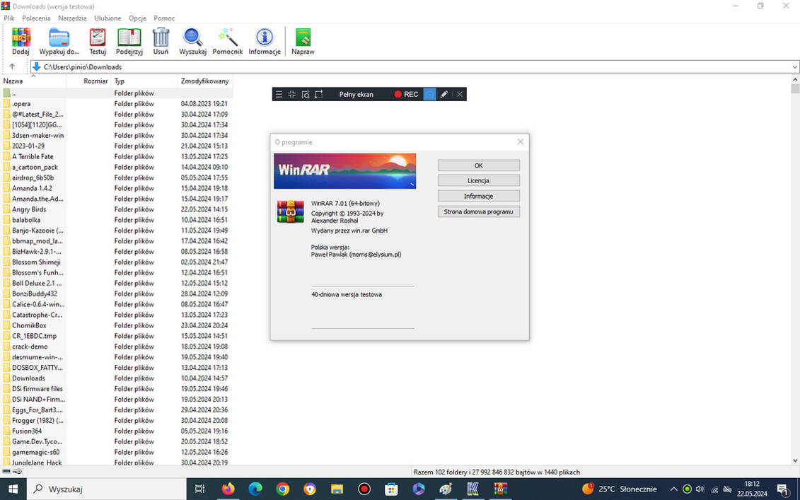 The Poland Version On WinRAR 7.01 by ZbigniewPietrzak on DeviantArt