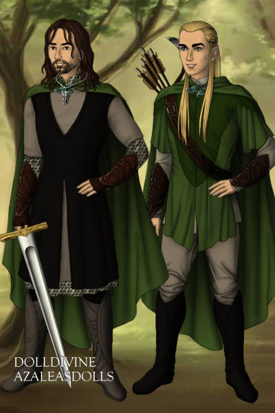 Aragorn and Legolas