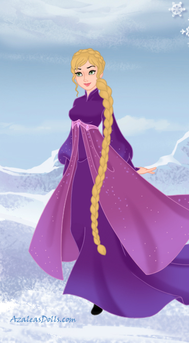 Rapunzel in Disney Frozen Style