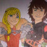 Hiccup and Astrid