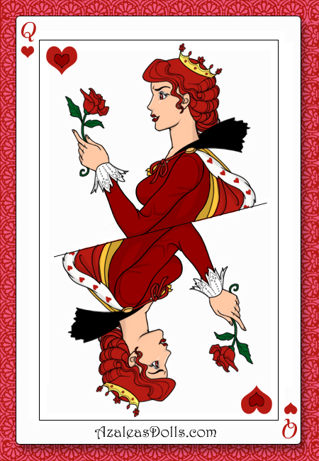 Red Queen of Hearts in Wonderland