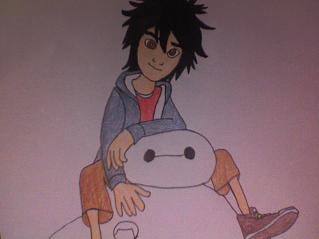 Hiro Hamada and Baymax as Best Friends