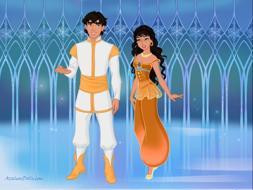 Aladdin and Princess Badroulbadour