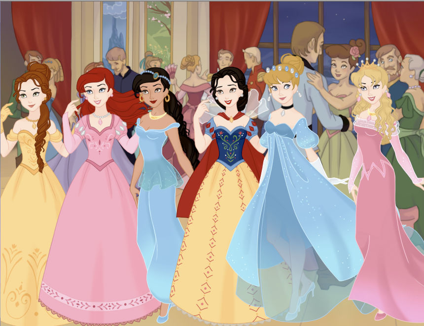Disney Princesses by Kailie2122 on DeviantArt
