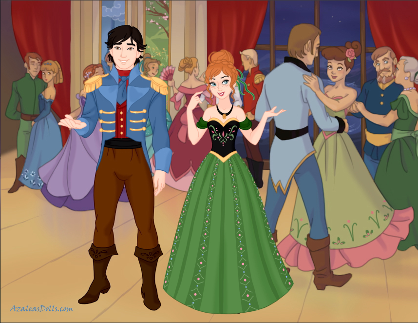 Prince Hiro Hamada and Princess Anna