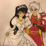 Inuyasha and Kagome in a Fairy Tale Wedding