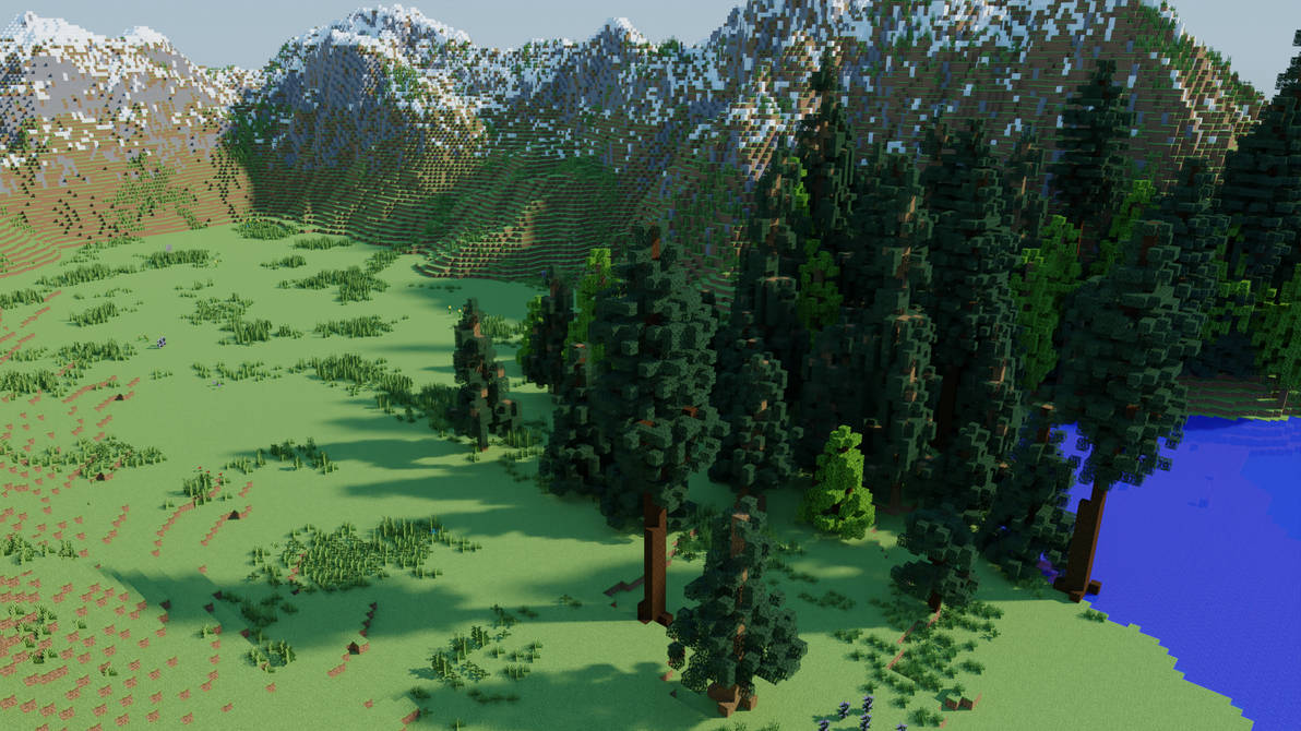 Minecraft Terrain Render by KEJWII on DeviantArt