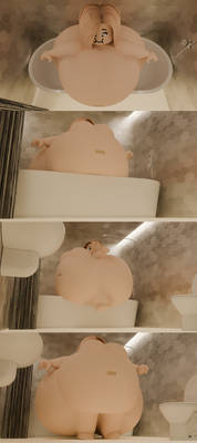 Wikiniapl and bath-time - body inflation 15