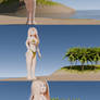 Wikiniapl on the beach - ass infaltion 1