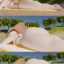 Wikiniapl on the beach - ass inflation 3