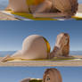 Wikiniapl on the beach - ass inflation 9