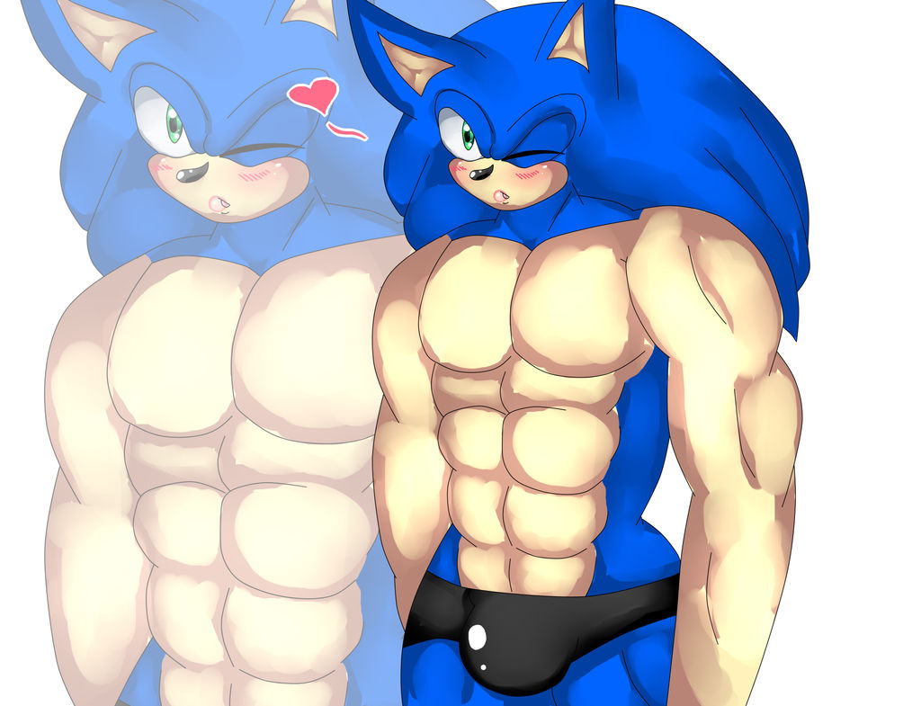 .:Buff Sexy Sonic :.