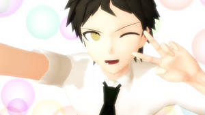 MMD: Hajime Hinata Selfie