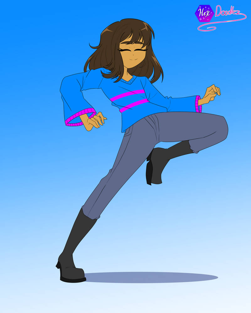 UNDERLOVE: Frisk (Redesign) by HexDoodlez on DeviantArt