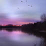 Dusk on Green Lake