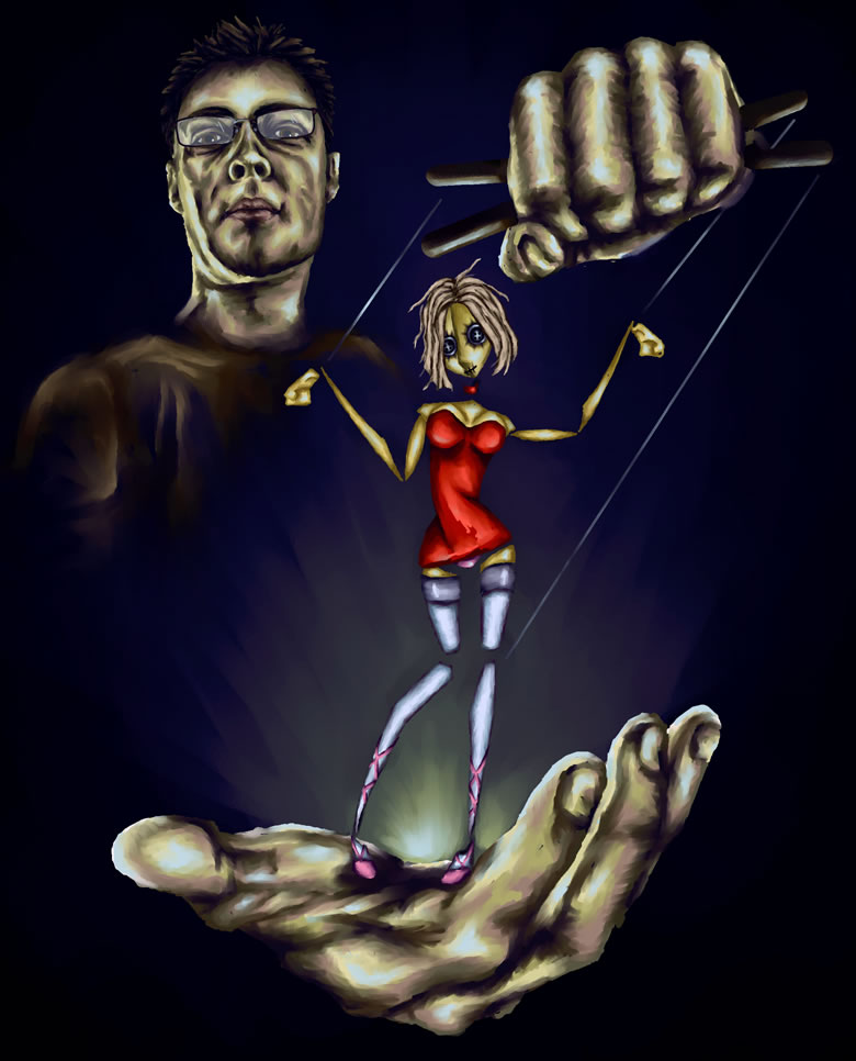 Puppet Master Drawing