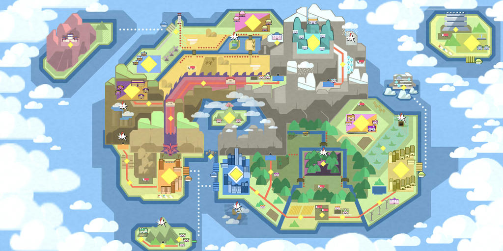 Fakemon Regions and Maps on Fakemon-Galaxy - DeviantArt