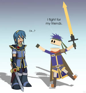 Marth and Ike