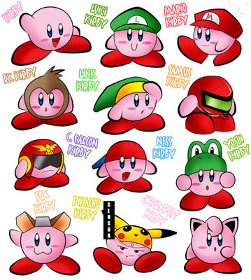 Super Smash Bros Kirby by MEK-003 on DeviantArt