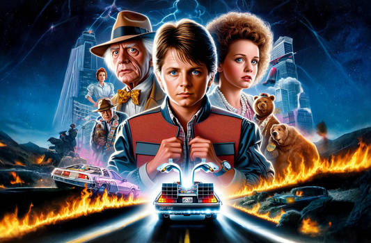 Back to the Future - Out of Time, movie fan art