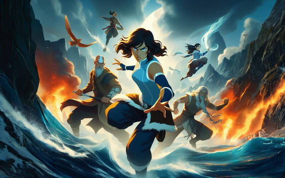 Avatar: The Legend of Korra, cartoon fan art