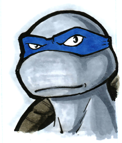 FCBD Leonardo sketch card