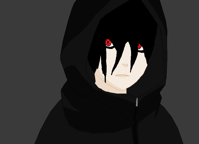 Hooded clearance anime character
