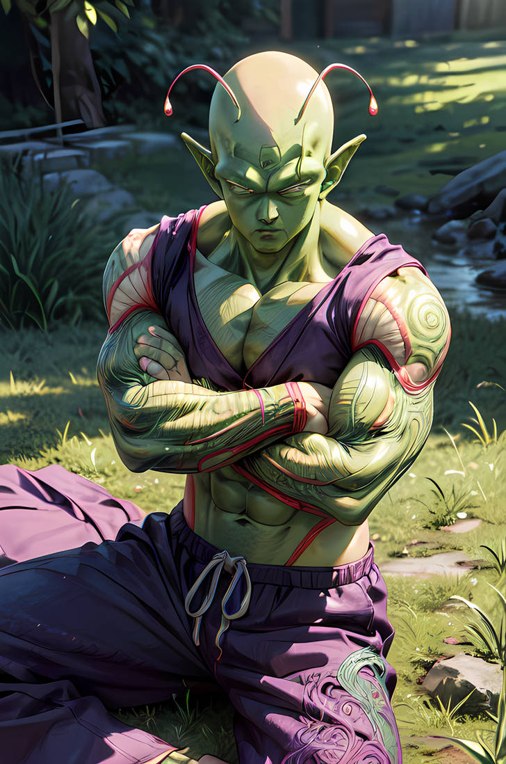 Piccolo Meditating by DragonianDeity on DeviantArt