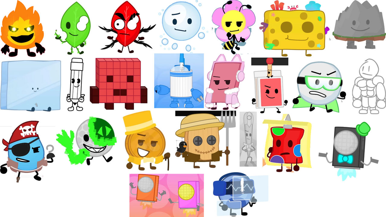 Bfdi Animation Character Every Better BFDI Characters (BBFDI) by TVOKidsRoleplay on DeviantArt