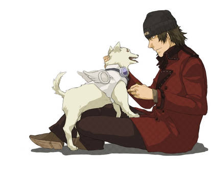 P3 - Shinji and Koromaru