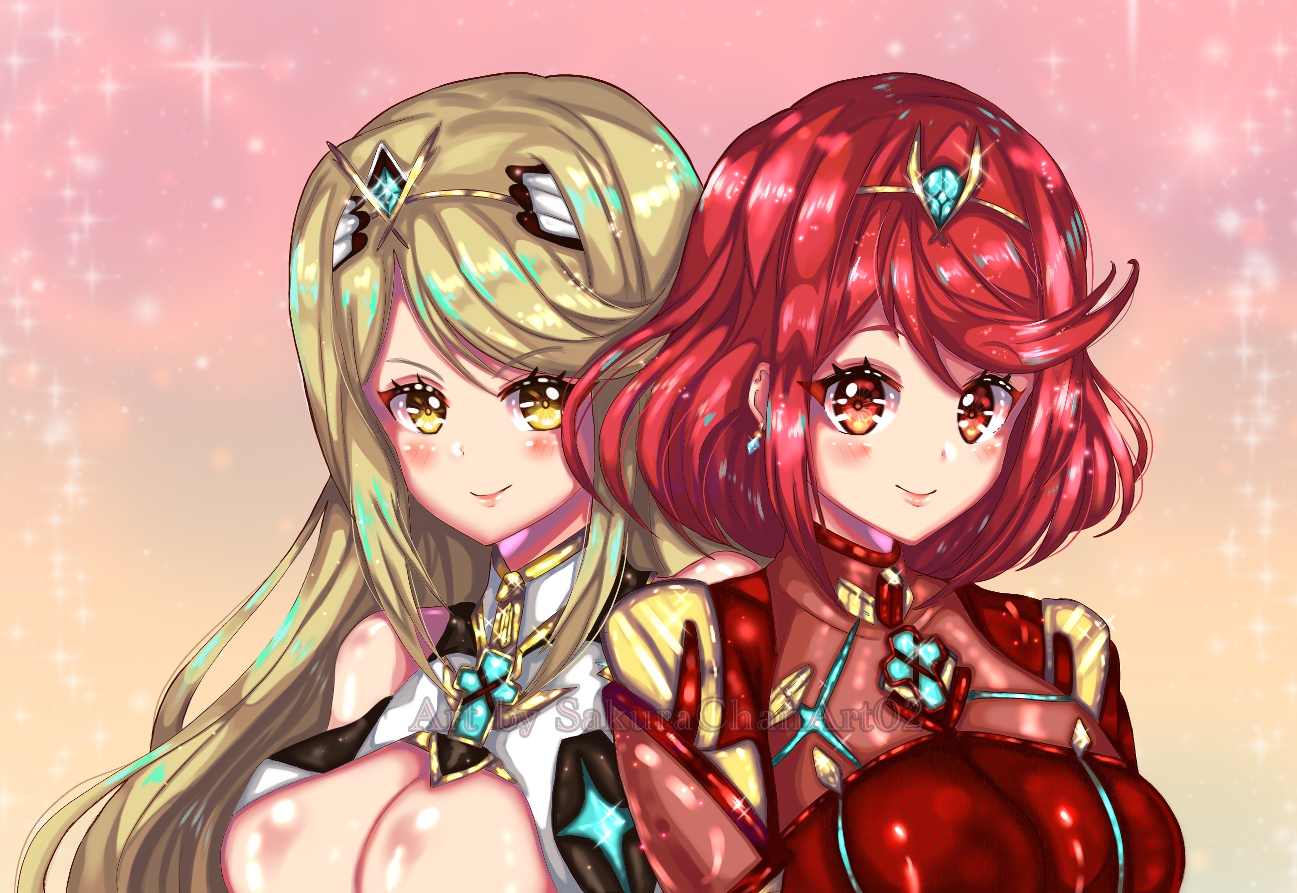 Pyra with blonde hair - Fanart - wide 4